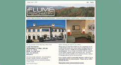 Desktop Screenshot of flumepsychiatry.com